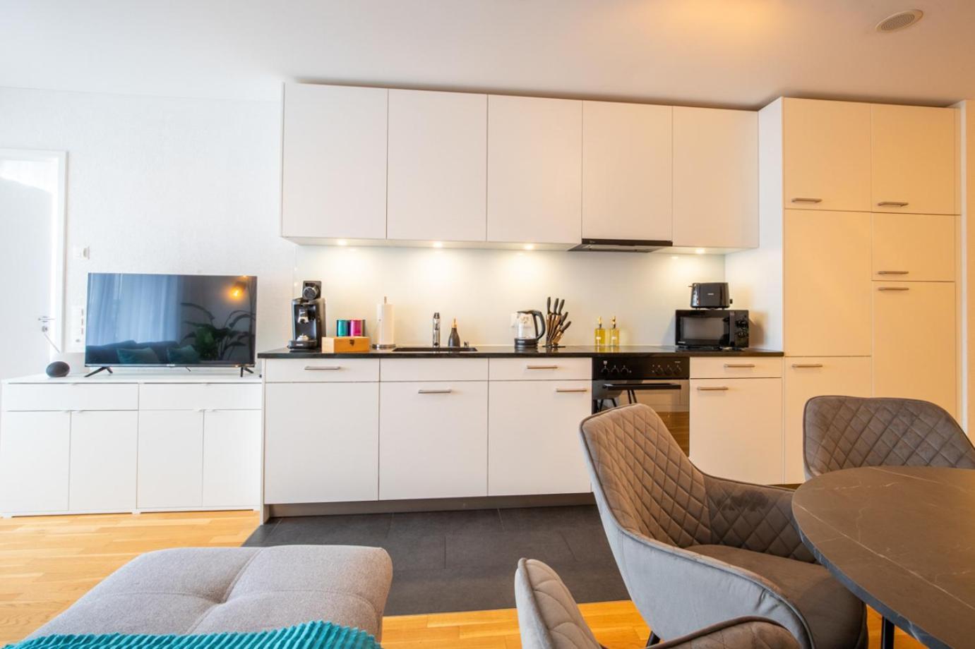 Special Einstein I Apartment Basel, Messe Kleinbasel 10-Star Kültér fotó