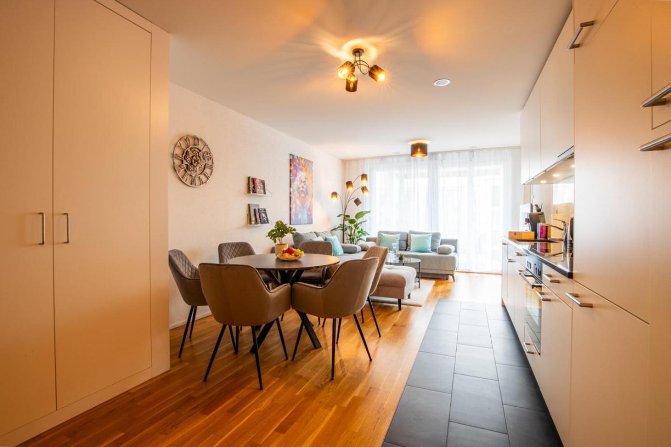 Special Einstein I Apartment Basel, Messe Kleinbasel 10-Star Kültér fotó