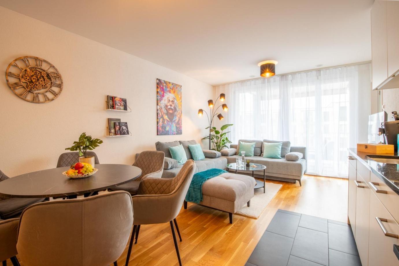 Special Einstein I Apartment Basel, Messe Kleinbasel 10-Star Kültér fotó