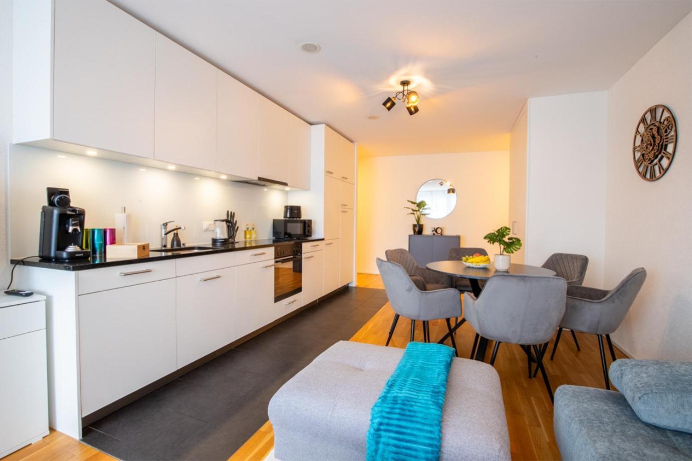 Special Einstein I Apartment Basel, Messe Kleinbasel 10-Star Kültér fotó