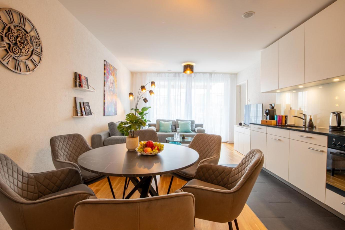 Special Einstein I Apartment Basel, Messe Kleinbasel 10-Star Kültér fotó